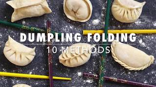 10 ways to fold dumplings [upl. by Natalina328]