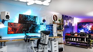 My 2021 ULTIMATE Gaming Setup amp YouTube Studio Tour [upl. by Ashelman]