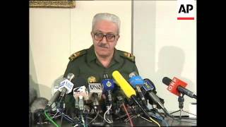 IRAQ TARIQ AZIZ GULF CRISIS PRESS CONFERENCE [upl. by Ytsirhc]