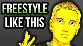 How To Freestyle Rap Better In 5 Simple Steps For Beginners [upl. by Teodora]