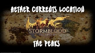 FFXIV Stormblood  Aether Currents  The Peaks Visual Guide [upl. by Lupiv]