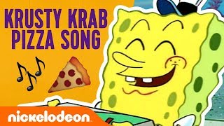 The Krusty Krab Pizza Song 🍕 Ft SpongeBob SquarePants  Nick [upl. by Pincus]