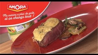 Pavé de Rumsteak gratiné à la mayonnaise  750g [upl. by Afaw]