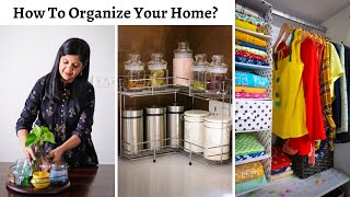 How To Organize Your Home  Easy Steps For Sustainable Organizing [upl. by Erin]