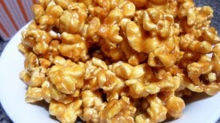 How to make Caramel Popcorn  Easy Cooking [upl. by Artema]