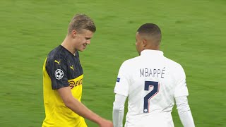 When Mbappe amp Haaland Met For The First Time [upl. by Blackmun230]