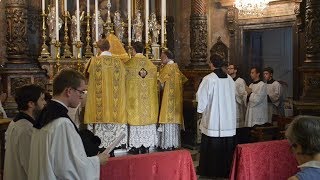 Solemn Traditional Latin Mass [upl. by Aennaej42]