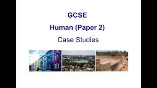 GCSE  ALL PAPER 2 CASE STUDIES  AQA [upl. by Kcire763]