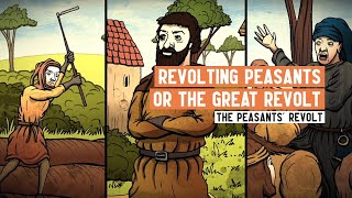 Whats in a name The Peasants Revolt  2 Minute History [upl. by Nirehtak]