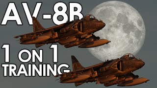 DCS AV8B NA Harrier II One on One Training [upl. by Yancey]