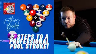 TWELVE STEPS TO A PROFESSIONAL POOL STROKE [upl. by Hindorff94]