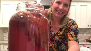 How to Make Kombucha using herbal tea [upl. by Neetsirk]