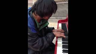 Man on the street plays beautifully [upl. by Maxy580]