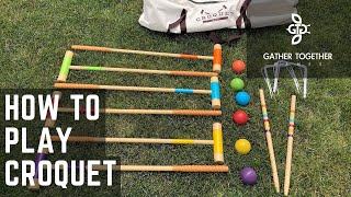 How To Play Croquet [upl. by Sueaddaht]