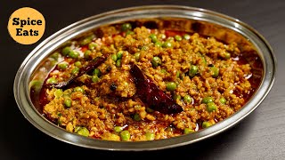 DHABA STYLE KEEMA MATAR  KEEMA MATAR MASALA  MUTTON KEEMA RECIPE [upl. by Eidda]