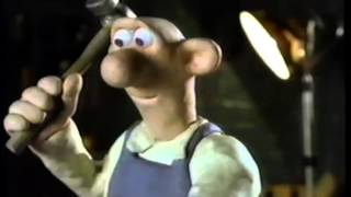 Wallace amp Gromit  A Grand Day Out 1989 Trailer VHS Capture [upl. by Yrrap]