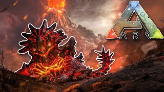 TAMING A HIGH LEVEL MAGMASAUR ARK Ragnarok [upl. by Ashmead489]