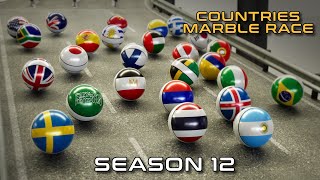 COUNTRIES MARBLE RACE  SEASON 12 [upl. by Kean]