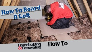 How to Board a Loft  ADVICE  Homebuilding [upl. by Julis748]