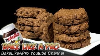 Nutella Peanut Butter Cookies Recipe [upl. by Jedlicka195]