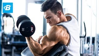 HighVolume Biceps Workout for Mass  Abel Albonettis 30Day Arms Program [upl. by Short407]