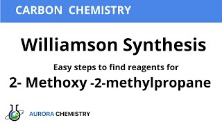 Williamson synthesis  Preparation of 2Methoxy2methylpropane [upl. by Atteynad286]