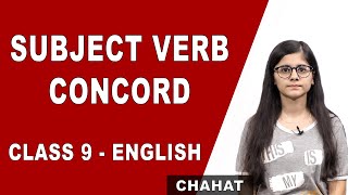 Subject Verb Concord  NCERT  Class 9 English Grammar  CBSE  Rules  Concept And Tricks [upl. by Vernor]