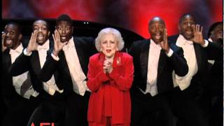 Betty White Surprises Morgan Freeman at the 39th AFI Life Achievement Award [upl. by Winzler]