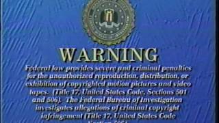 The Evolution of the FBI Warning [upl. by Enoitna]