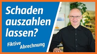 Fiktive Abrechnung 1 Nach Unfall den Schaden auszahlen lassen Geht das  Bernd Hertfelder [upl. by Henri]