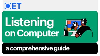 OET Listening Test on Computer  Guide [upl. by Parks]