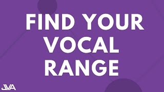 FIND YOUR VOCAL RANGE [upl. by Anrahc326]