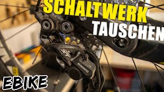 Schaltung am Fahrrad wechselntauschen EBIKE [upl. by Albrecht]