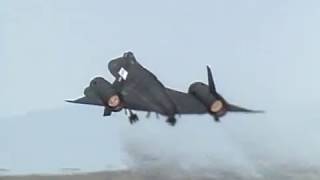 SR71 Takeoff at Edwards Air Force Base [upl. by Artema]