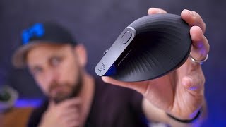 Logitech MX Vertical Mouse Super Review  vs Anker [upl. by Goodill]