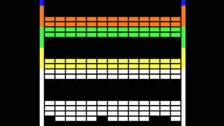 Arcade Game Super Breakout 1978 Atari [upl. by Rebeh]