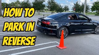 HOW TO PARK IN REVERSE EASILY REVERSE PARKING STEP BY STEP [upl. by Charo520]