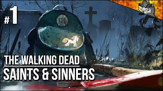 The Walking Dead Saints amp Sinners  Part 1  Our Zombie Adventure Begins  Key Giveaway [upl. by Marduk704]