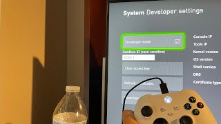 Xbox Series XS How to Access Developer Settings Tutorial Dev Mode 2021 [upl. by Ahsilef139]