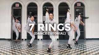 Ariana Grande  7 rings Dance Tutorial  besperon Choreography [upl. by Ranie]