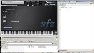 SFZ Tutorial Part 1 Hello World [upl. by Eimmij]