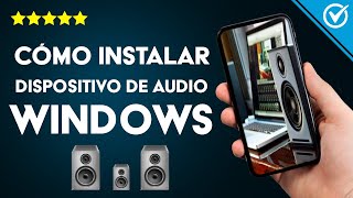 Cómo Instalar un Dispositivo de Salida de Audio en PC Windows 10 8 7 [upl. by Unhsiv804]