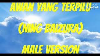 Karaoke awan yang terpilu male version [upl. by Enicnarf579]