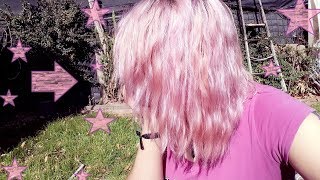 ¡Atrévete Haz Tinte Rosa Pastel En Casa💜 [upl. by Sutit]