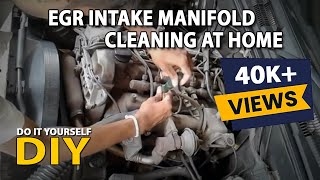 EGR Intake Manifold cleaning at home  DIY  SsangYong Rexton  Kyron  Actyon [upl. by Corine992]