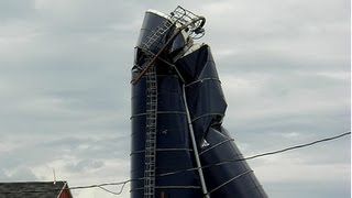 HARVESTORE SILO COLLAPSE and ours [upl. by Oswell]