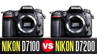 Nikon D7200 Vs Nikon D7100 [upl. by Brentt367]