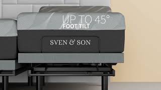 Adjustable Bed Features  Sven amp Son [upl. by Leaj]