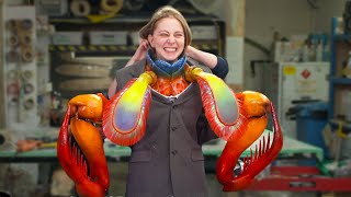 Making a mantis shrimp costume [upl. by Aratnahs944]