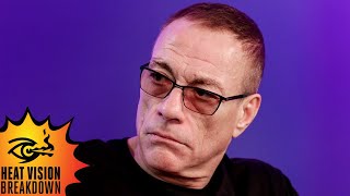 JeanClaude Van Damme Reveals Why He Left ‘Predator’  Heat Vision [upl. by Lirpa]